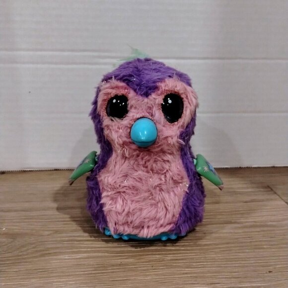 Hatchimals Glittering Garden Sparkly Penguala Penguin Interactive Toy - Picture 2 of 6